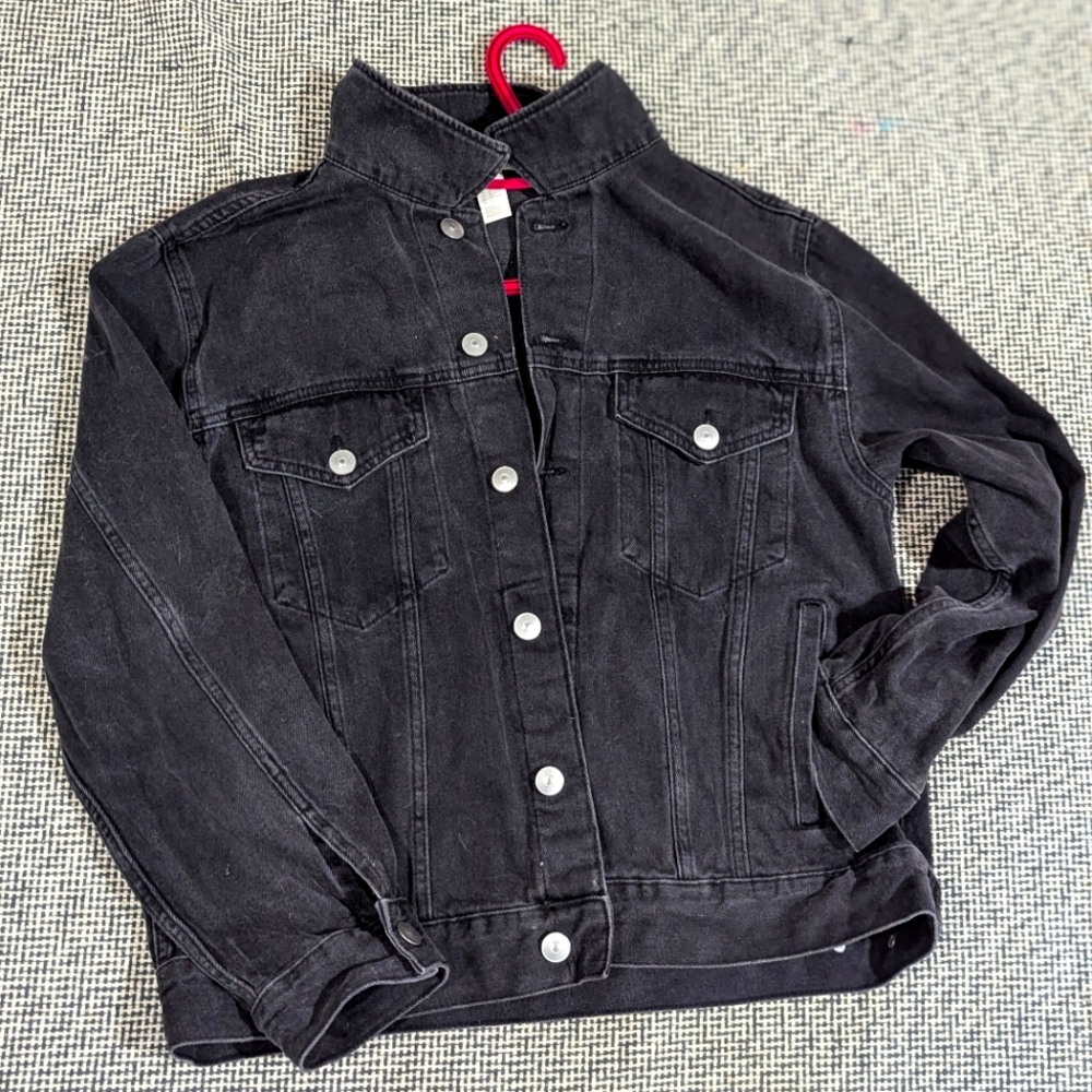 Oversized h&m jean jacket